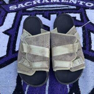 Size 9 - NIKE AIR JORDAN CRATER SLIDE GREEN-BLACK-MULTI COLOR‎ MENS CT0713-900